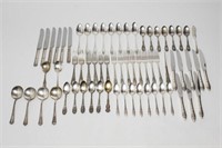 Silver-Plate Flatware, Assorted Makers & Patterns