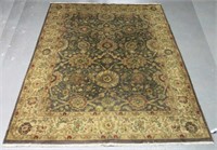 HANDWOVEN ROOMSIZE GOLD GROUND - 9' 11" X 7' 11"