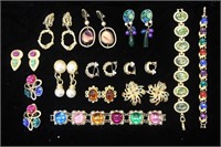 Colorful Costume Jewelry Pieces