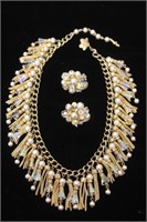 Vendrome Necklace & Earrings