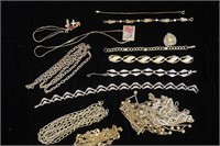 Monet, Trifari, Napier Bracelets & Necklaces