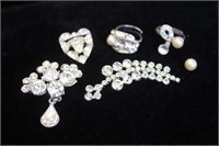 Sweet Costume Jewelry Rings and Brooches