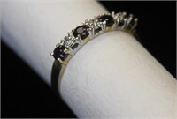 Small Gold and Diamond Ring