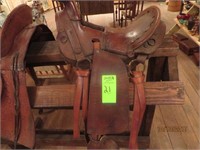 Plantation child's saddle