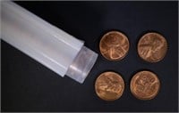 BU ROLL OF 1944-S LINCOLN CENTS