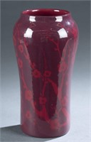 Rookwood, Sara Sax, French Red vase, c. 1919.