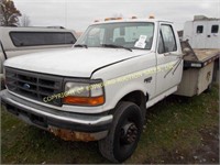 1995 FORD F-350 SUPERDUTY FLAT BED