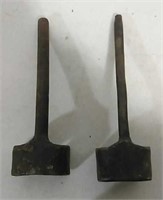 Wooden wagon wheel wrench