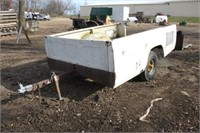 Pick-Up Box Trailer with Heavy Duty Frame