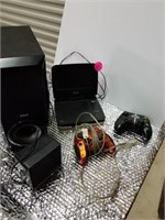 ELECTRICAL LOT - GAME CONTROLLERS , SPEAKERS