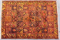 Antique Persian Rug Hamadan Bakhtiari Carpet