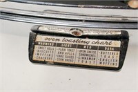 Vintage GE Toaster/Toaster Oven & Burner