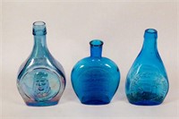 Three Glass Bottles- Missouri, Lindbergh & More