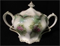 R. S. Prussia Porcelain Sugar Bowl