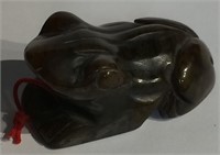 Carved Hardstone Frog