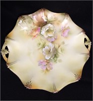 R. S. Prussia Porcelain Floral Charger