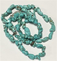 Two Strand Turquoise Necklace