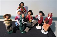Lot, Williamsburg Christmas figurines