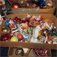 LARGE COLLECTION OF UNIQUE CHRISTMAS ORNAMENTS