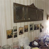 BUBBLE GLASS SILOHUETTES BANQUET MIRROR