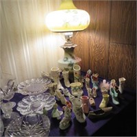 ELECTRIC BANQUET LAMP AND LOTS OF COLLECTIONS!