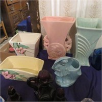 MCOY PLANTERS AND VASES
