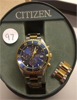 Citizen Analog Chronograph Watch Model ANO