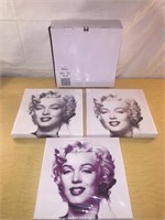 Canvas Art Set of Marilyn Monroe by Mon Art