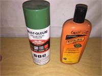 Rust Oleum Spray Paint & Hand Cleaner LOT