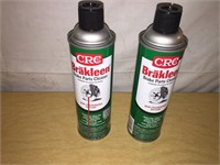 CRC Brake Parts Cleaner Bottle LOT of 2