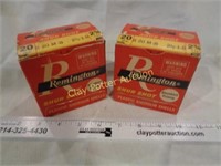 2 Boxes of Vintage Remmington Shells