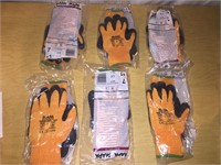 Temp Dex 720 Heat Resistant Glove LOT of 6 Sz 7 Sm