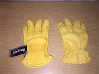Pair of 3M Thinsulate Insulate Leather Gloves Sz M