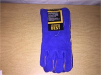 Blackstone Large Blue Welding Gloves Sz Lg