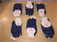 Predalite Glove LOT of 6 Pair Size Large