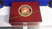 United States Marine Corps 50 Cigars Humidor