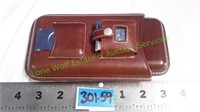 Brown Leather Cigar Case