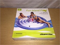 Large Inflatable by Fun Island Float NEW 69" x 69"