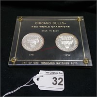 Chicago Bulls NBA World Championship Coins