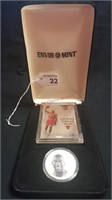 Michael Jordan Metal Card & Coin Set 1997