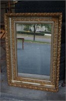 Early Antique Victorian Gilt Mirror