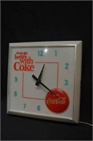 1960's Coke Wall Clock