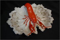 Antique German Lobster Serving Platter