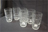 Early Victorian Rock Crystal Tumblers