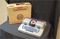 Vintage Marx Toy Typewriter in Box