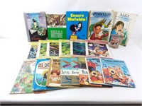 19 livres : Mafalda , Pinocchio, etc.