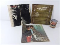 3 vinyles:Rare Heart in concert + 2 Rolling Stones