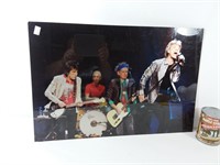 Affiche recto-verso en plastique Rolling Stones