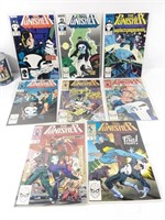 8 comics Marvel The Punisher
