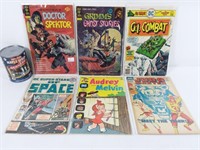 6 comics vintages: Dr. Spektor, Judo Master, etc.